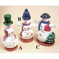 Snowman Candle Holders