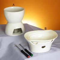 Traditional fondue set